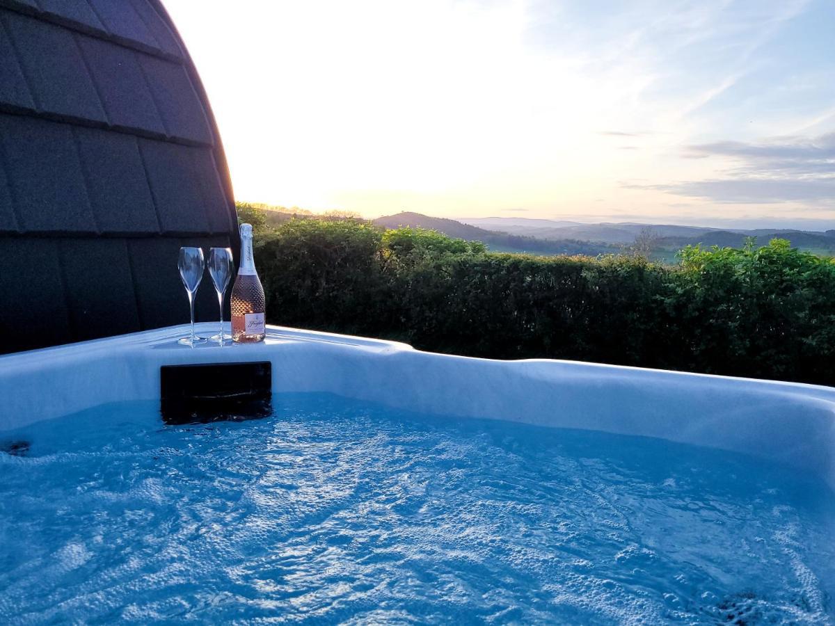 Odli Glamping - Luxury Glamping Pod Villa Welshpool Ngoại thất bức ảnh